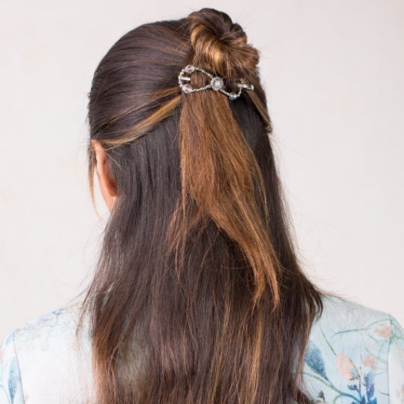 Lilla Rose Lovely Circle Flexi Hair Clip Sz XS - Picture 2 of 11